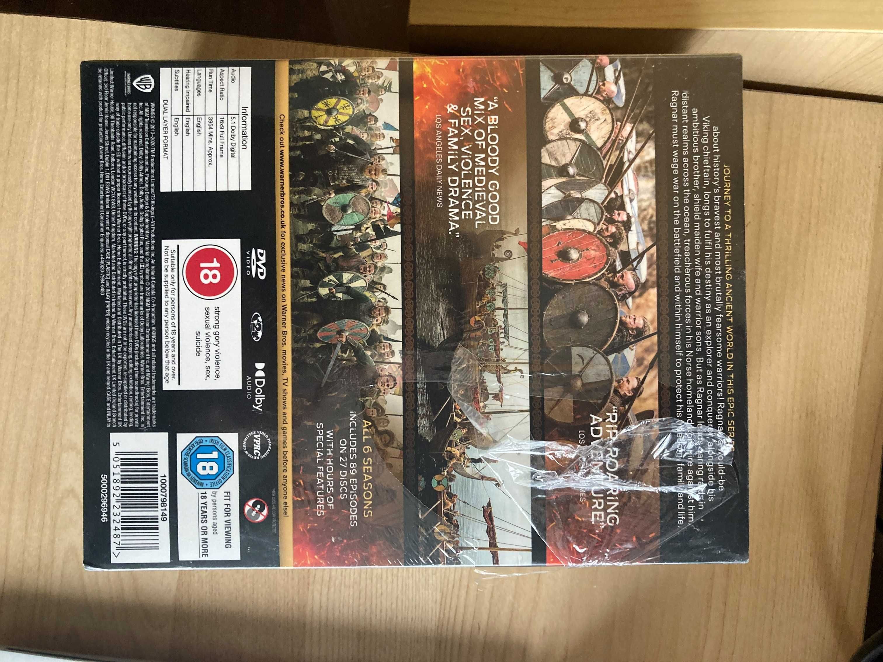 VIKINGS - The Complete Series (6 Temporadas)