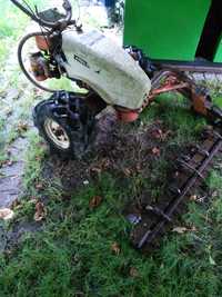 Traktorek jednoosiowy ogrodniczy kosiarka listwowa Holder