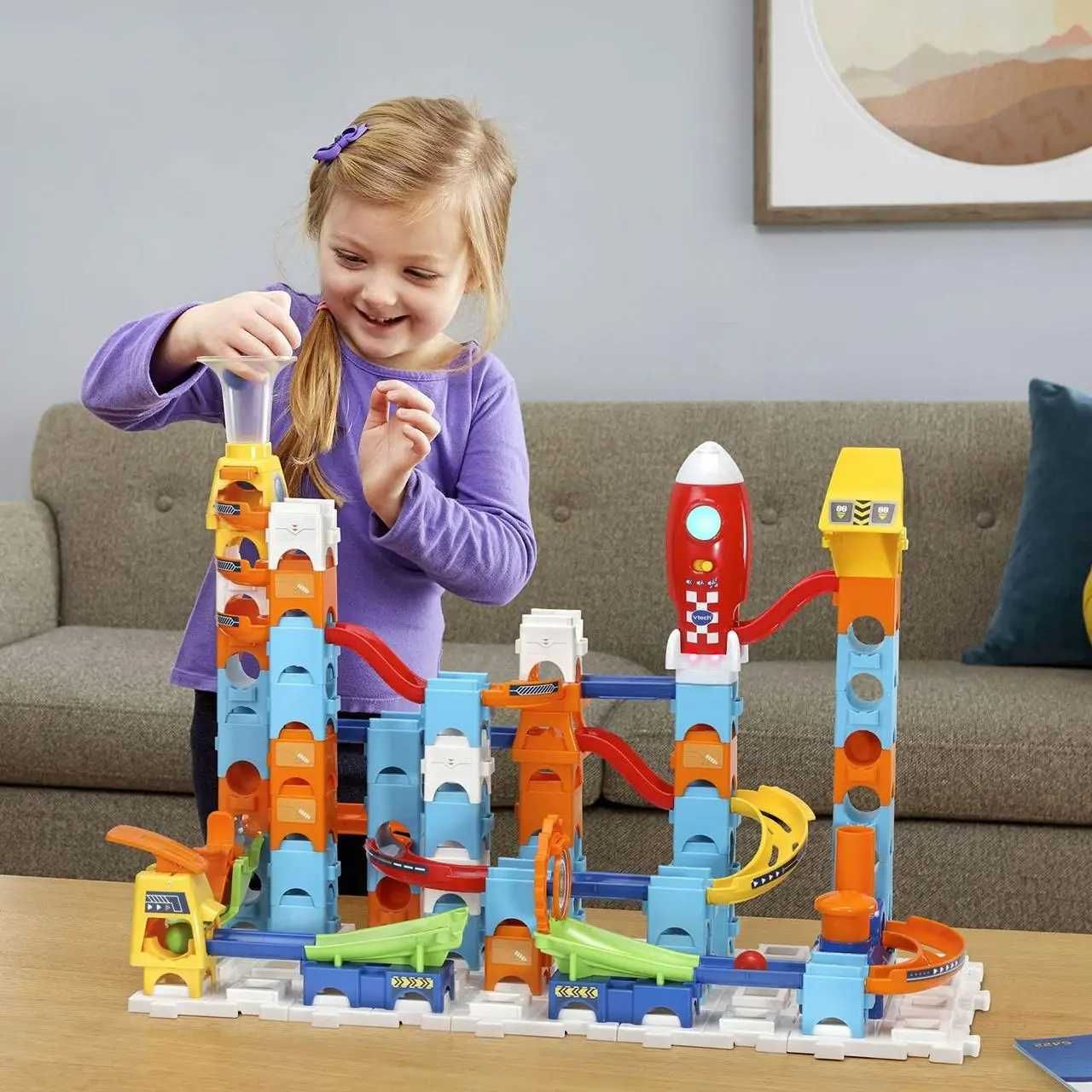 Конструктор лабіринт Космічна станція VTech Marble Rush Launchpad