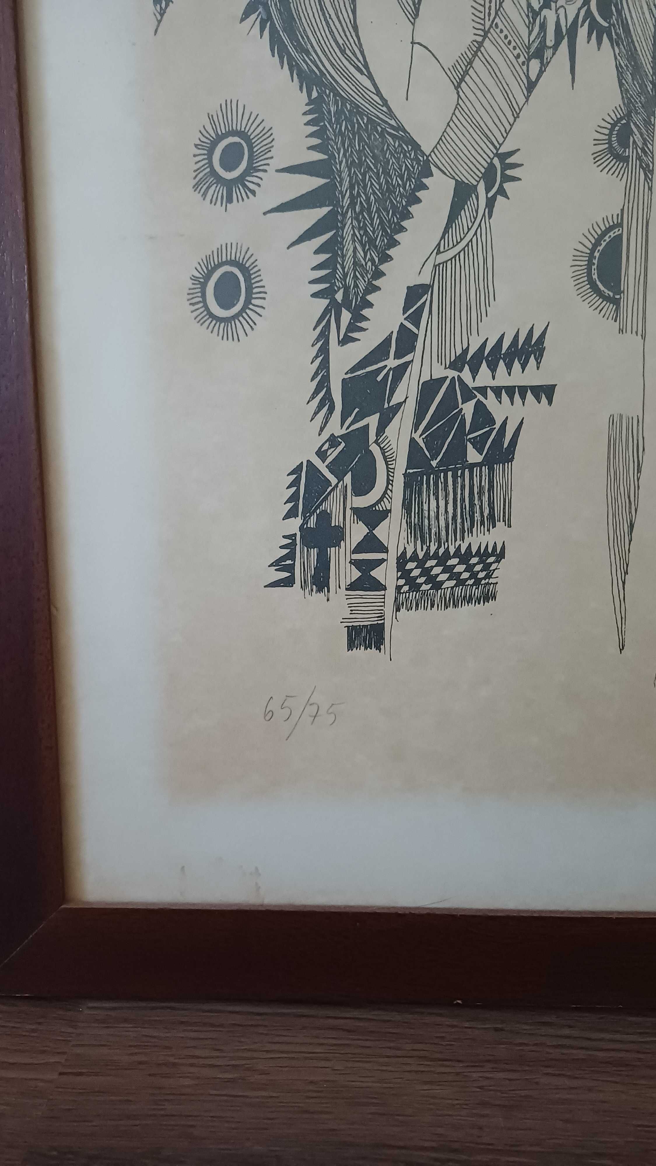 Serigrafias Malangatana Ngwenya