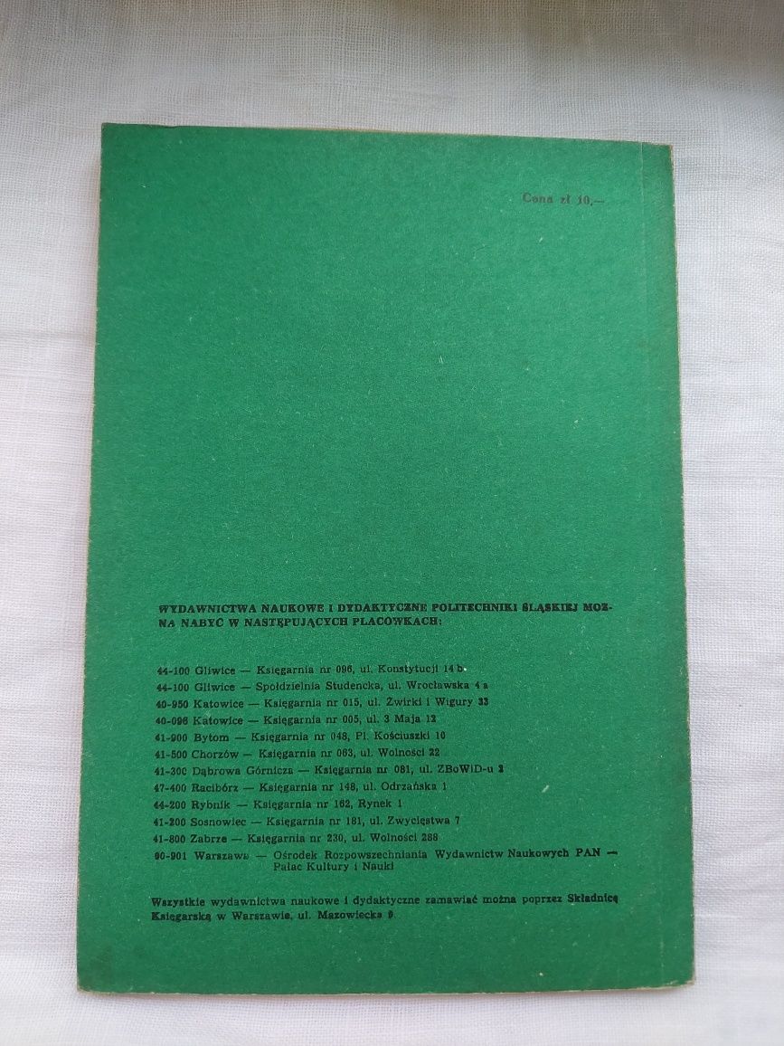 "Zbiór zadań z podstaw automatyki" - M. Ferenc