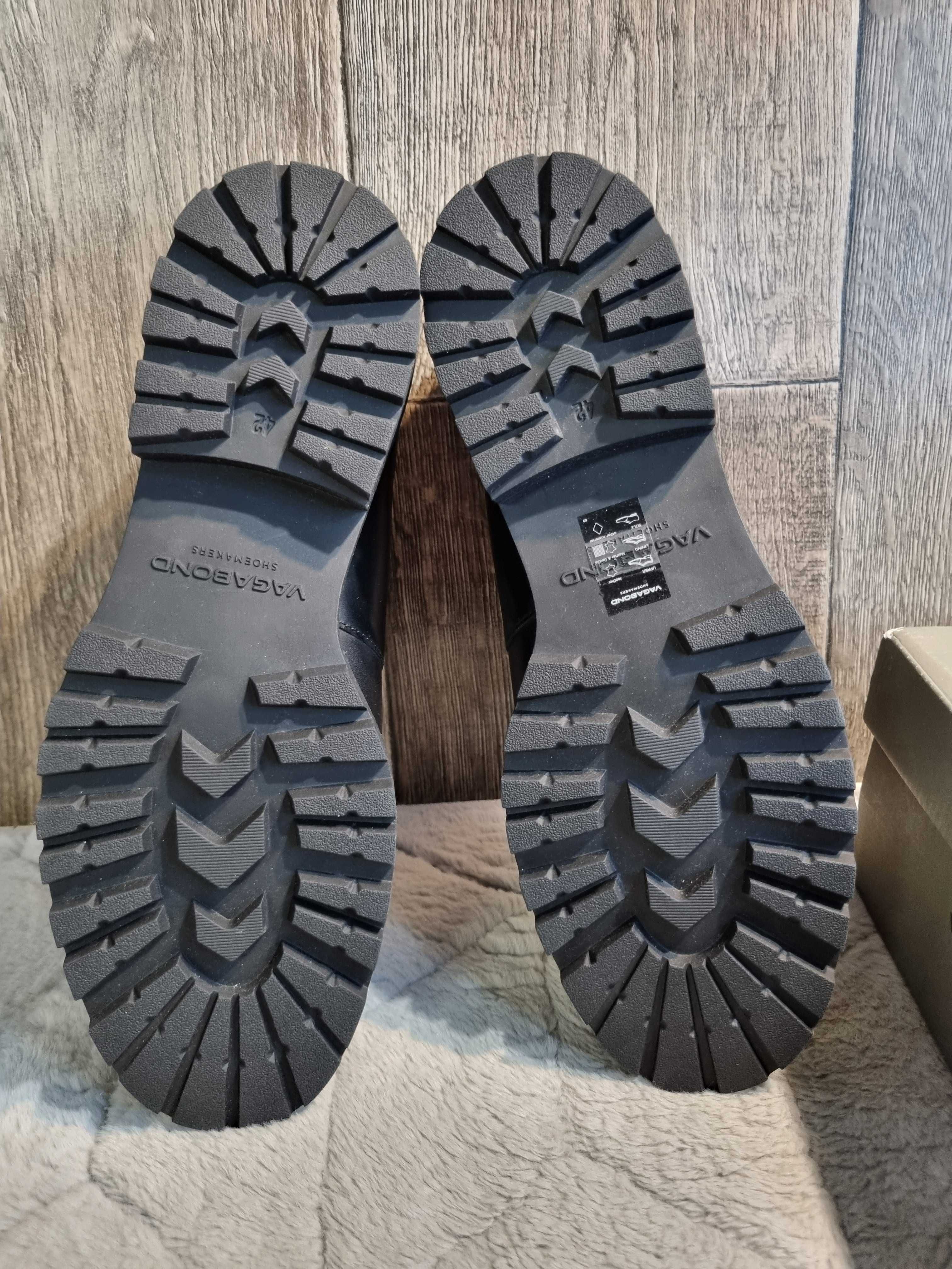 Damskie oxfordki, mokasyny Vagabond Kenova  42