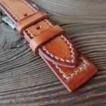 Pasek do zegarka Panerai 24 handmade skóra naturalna ręcznie robiony