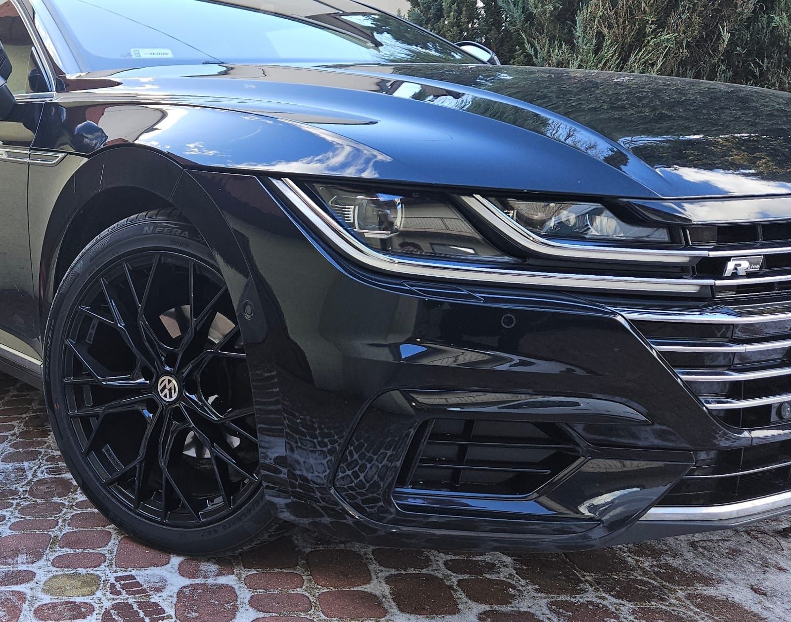 VW Arteon 19 " Nowe 5x112 Passat B7 B8 B9 Alltrack Felgi Czarne