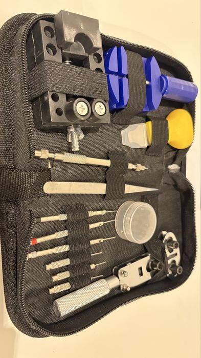 estojo kit ferramentas para relogio