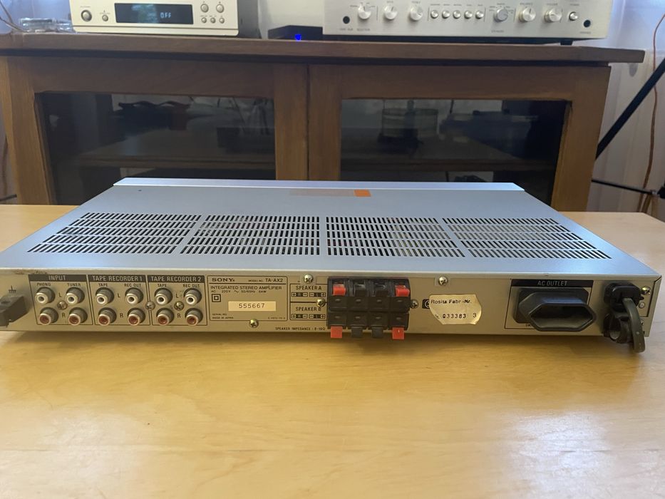 Sony TA - AX2 wzmacniacz zintegrowany produkcji japońskiej