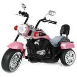 Autko motor motorek CHOPPER Z OPARCIEM na akumulator trójkołowy TR1501
