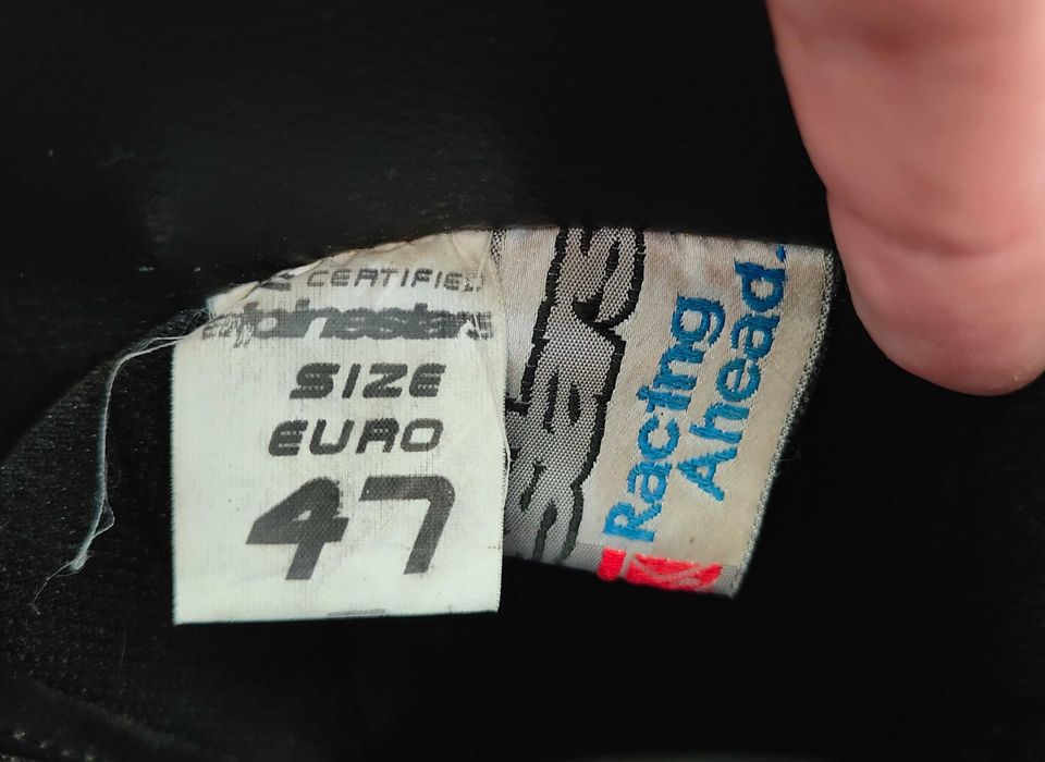 Мотоботинки Alpinestars S-mx Размер 46