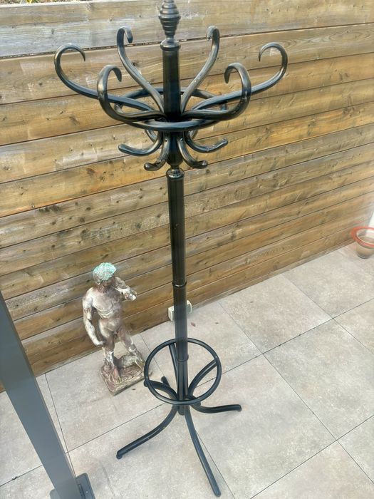 Drewniany Vintage Wieszak Garderoba Oryginalny Radomsko jak Thonet