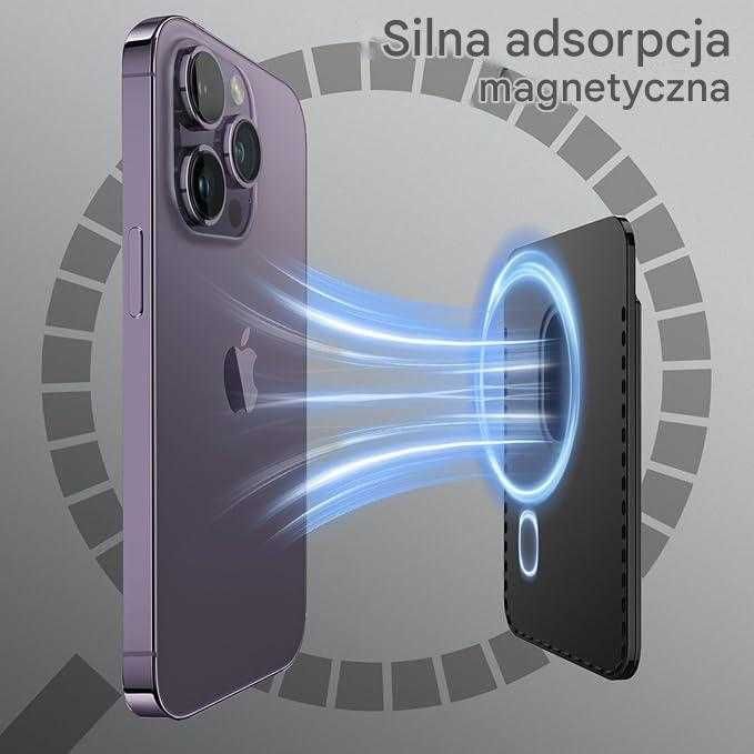 JETech Portfel JETech Magnetyczny MagSafe dla serii iPhone