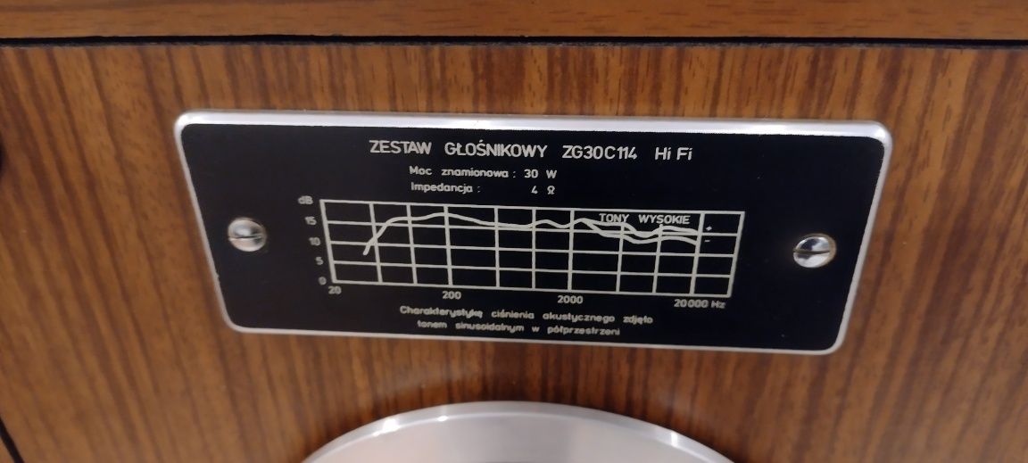 Kolumny ZG 30 C 114 UNITRA Tonsil