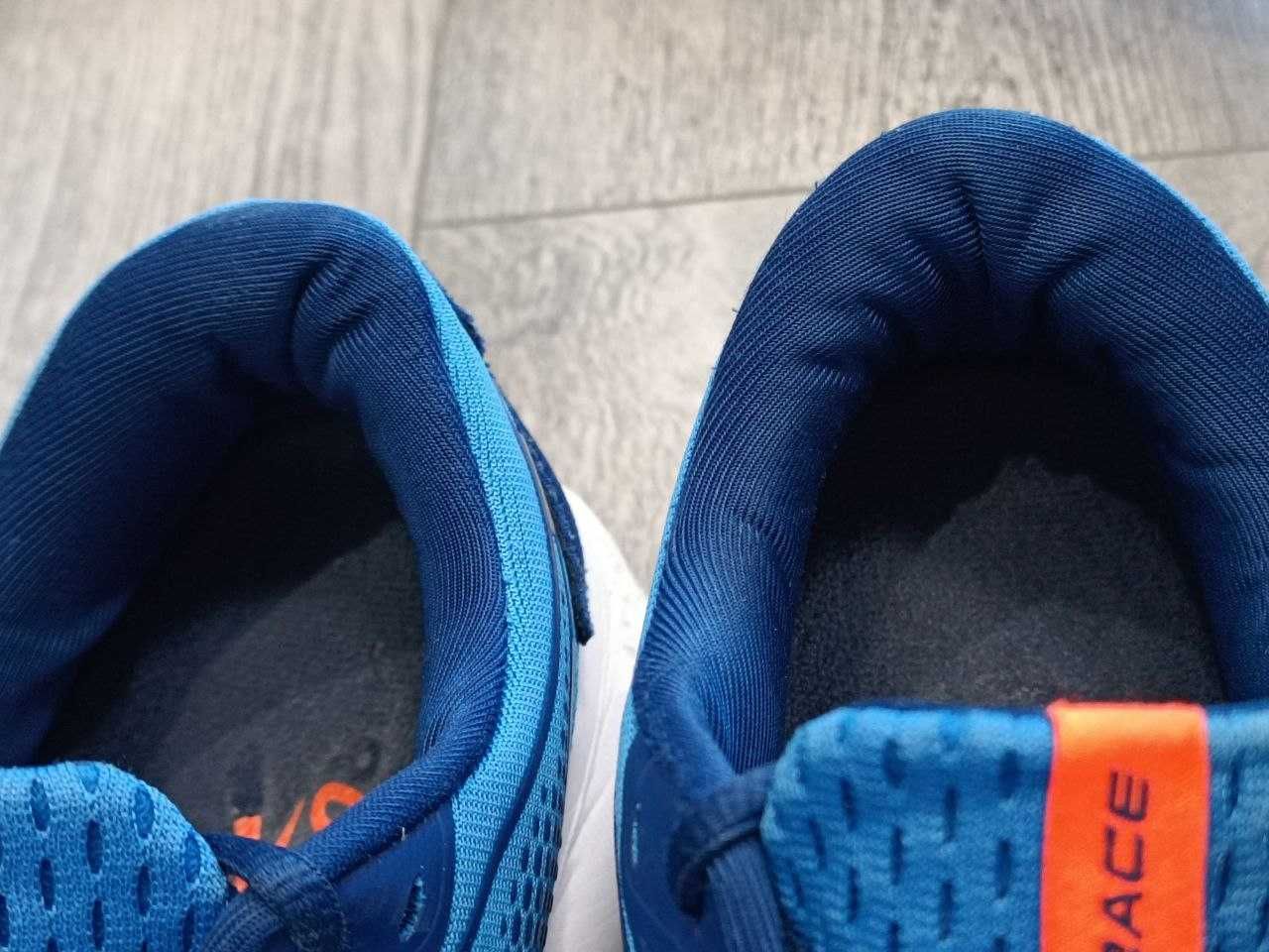 Оригінальні кросівки Brooks Trace 2 palace blue/blue depths/orange