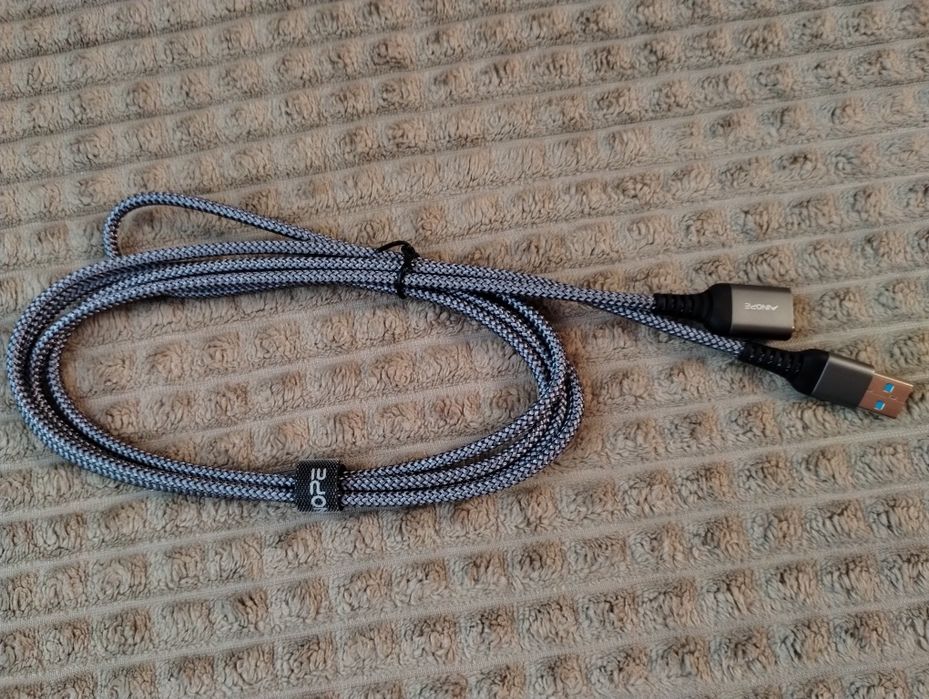 Kabel przedłużacz USB żeński męski mocny Quick Charge 5GB/s USB 3.0 2m