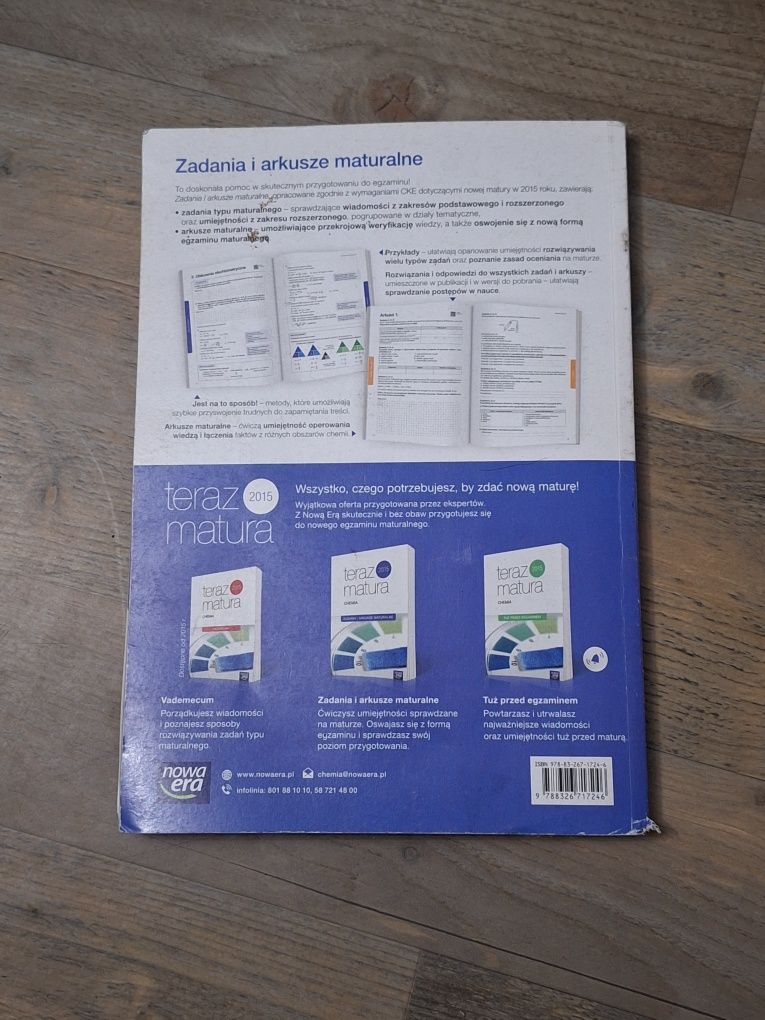 teraz matura 2015 chemia poziom rozszerzony nowa era zadania i arkusze