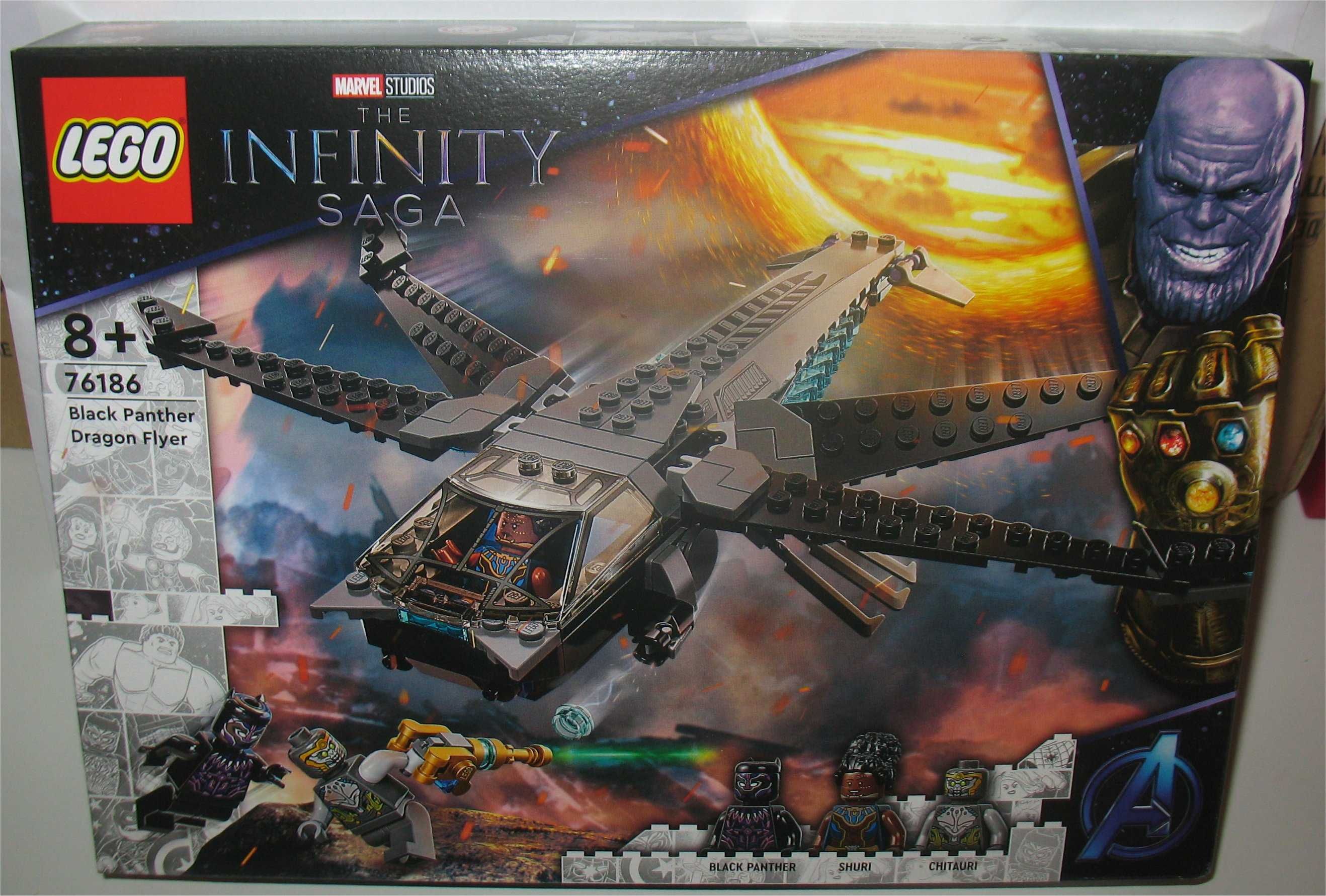 Lego - Black Panther Dragon Flyer (76186)