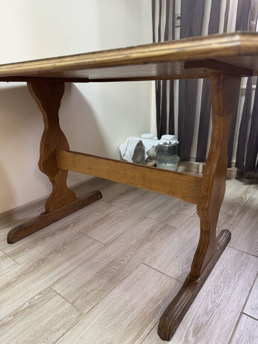 Стіл обідній кухонний деревʼяний