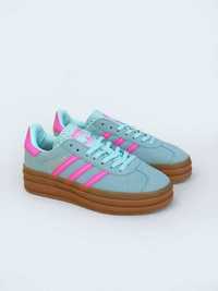 Жіночі кросівки Adidas Gazelle бірюзовий 7568 ХІТ