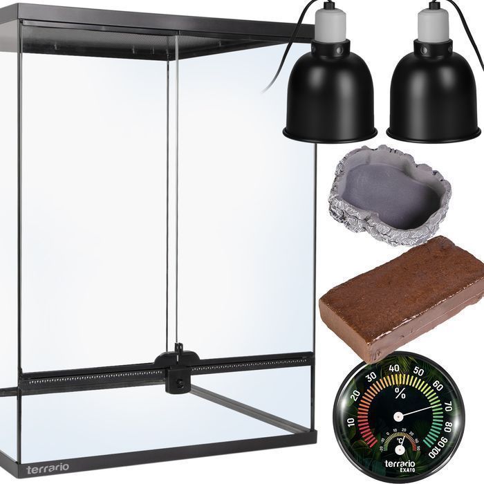 Terrario Oasis Verde 30 - Terrarium 45X45X60 Z Zestawem