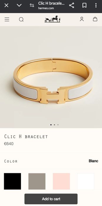 Pulseira Hermes M
