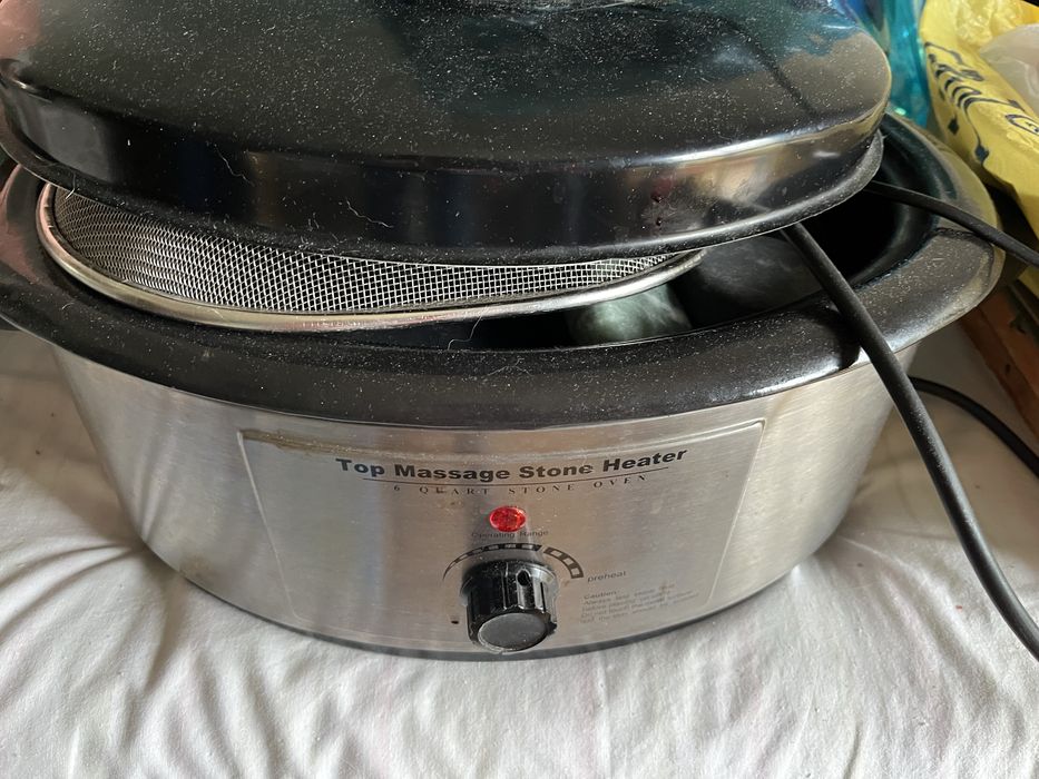 Equipamento pedras quentes