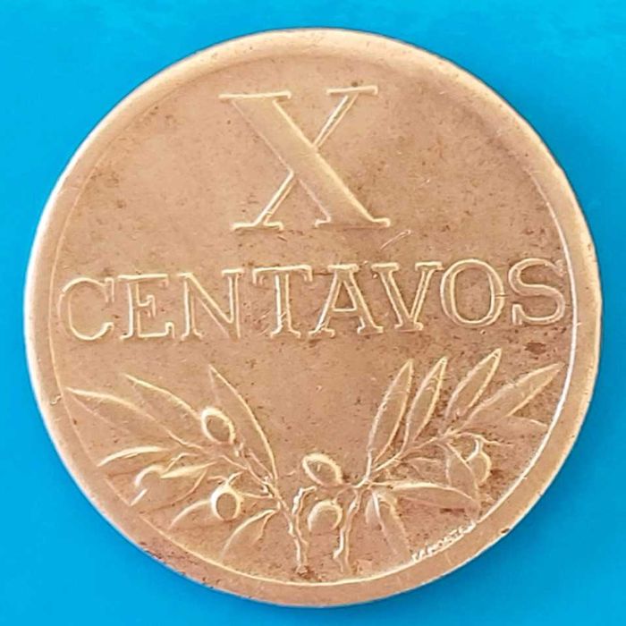 X Centavos de 1957, Republica Portuguesa