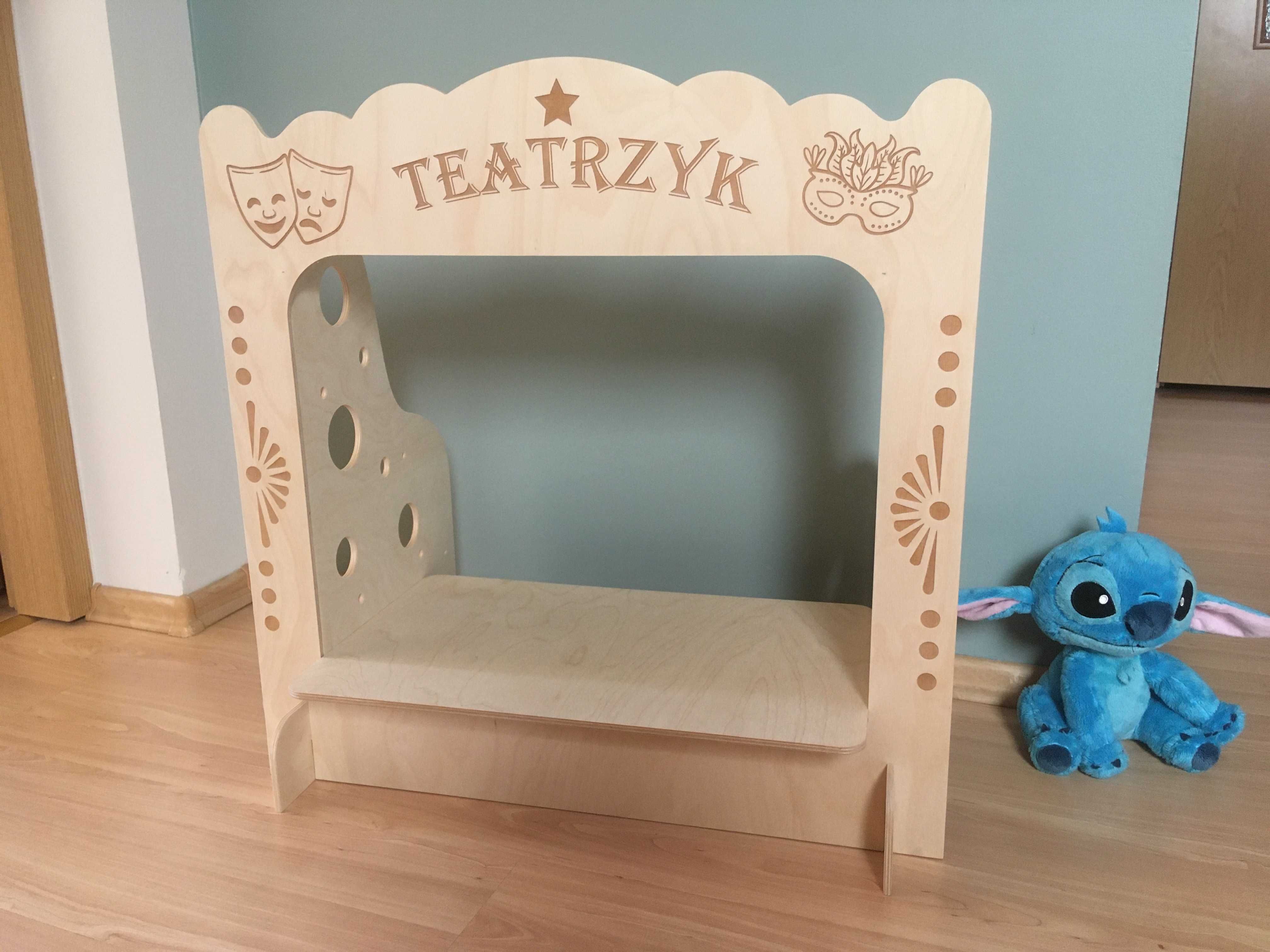 Zabawka kreatywna, teatrzyk, sklejka montessori, prezent, rozwój
