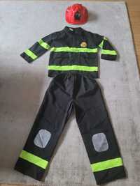 Strój strażaka 110-116 przebranie kostium