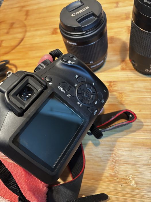 Canon 4000D c/ acessorios