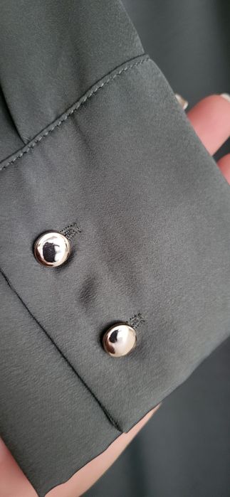 Vestido acetinado H&M