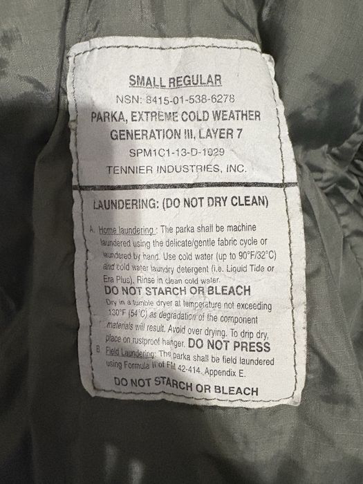 Терміново продам зимовий костюм армії США ECWCS Gen III Level 7
