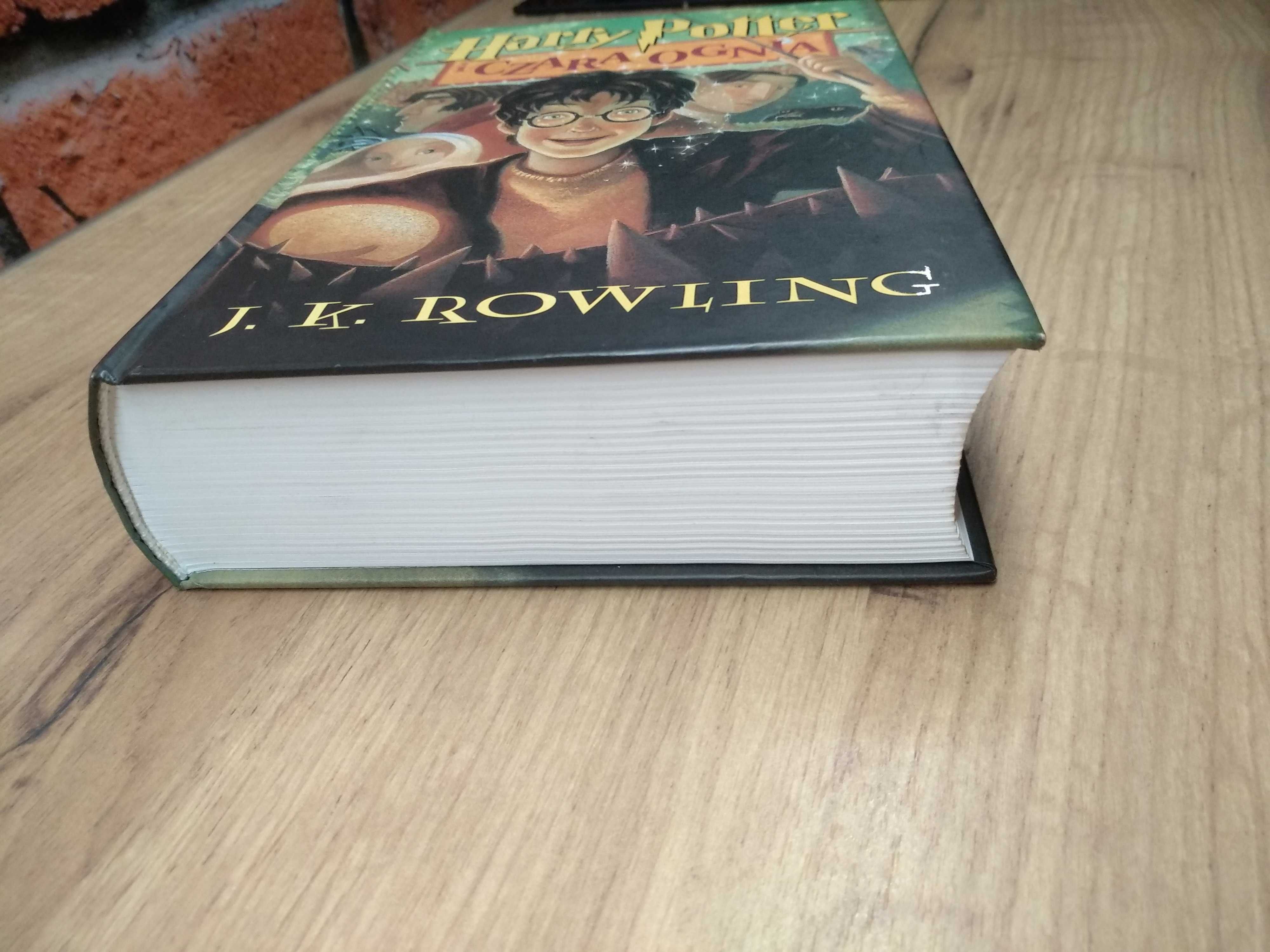 Harry Potter i Czara ognia stare wydanie pierwsza oprawa twarda