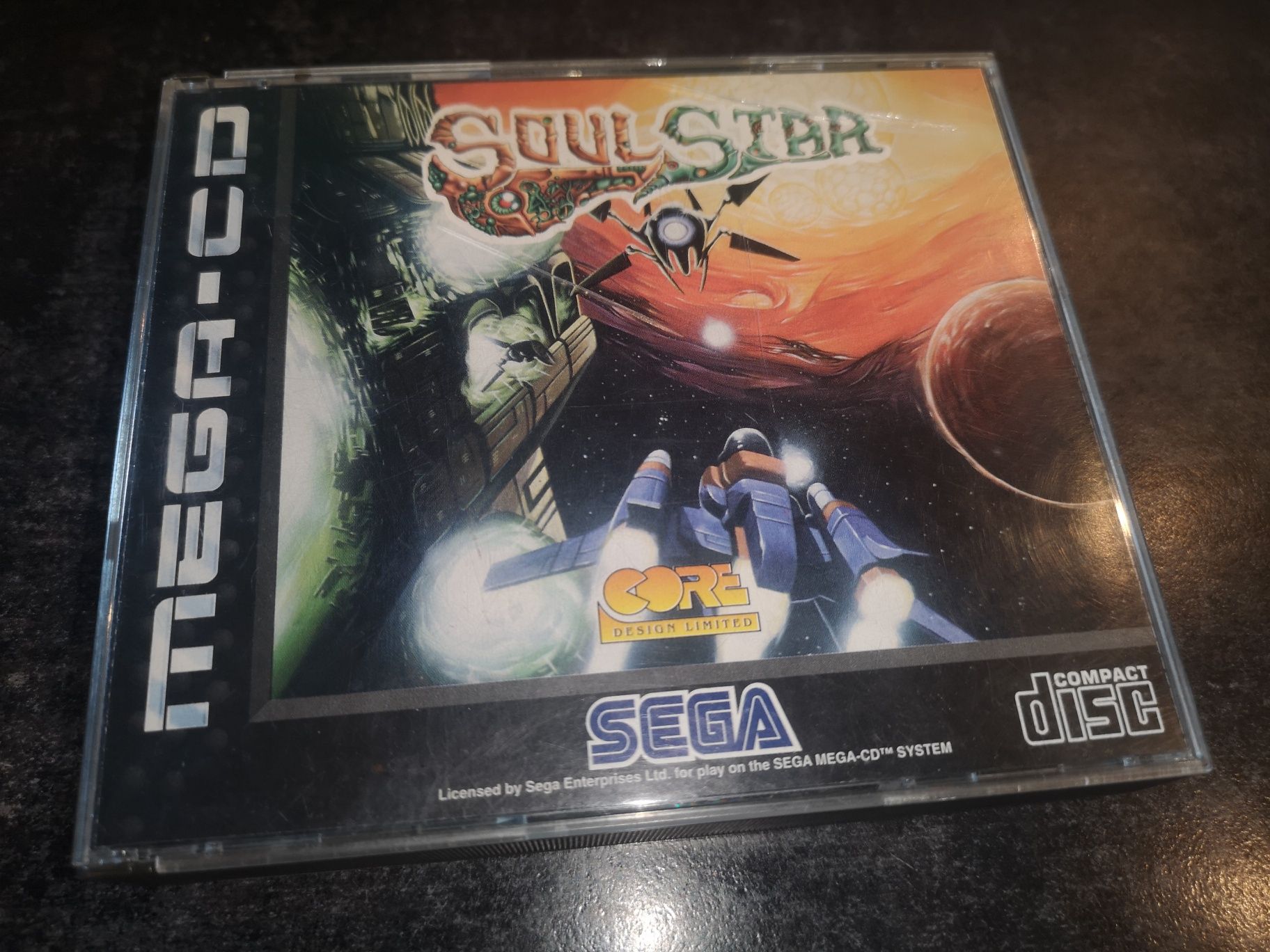 SoulStar Soul Star SEGA MEGA-CD gra ANG (rzadkość na rynku) stan bdb