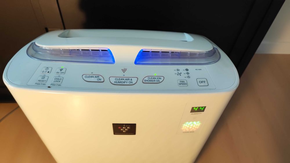 Oczyszczacz powietrza Sharp KC-A40EU-W Jonizacja Nawilżanie powietrza