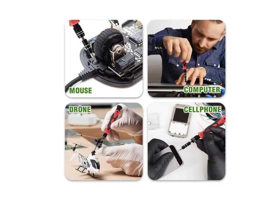 Набір професійних викруток 115 в 1 з магнітною головкою