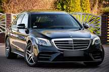 Mercedes-Benz Klasa S AMG 286 KM I WLASCICIEL Salon POLSKA Laser Pamieci ACC Kamery 360