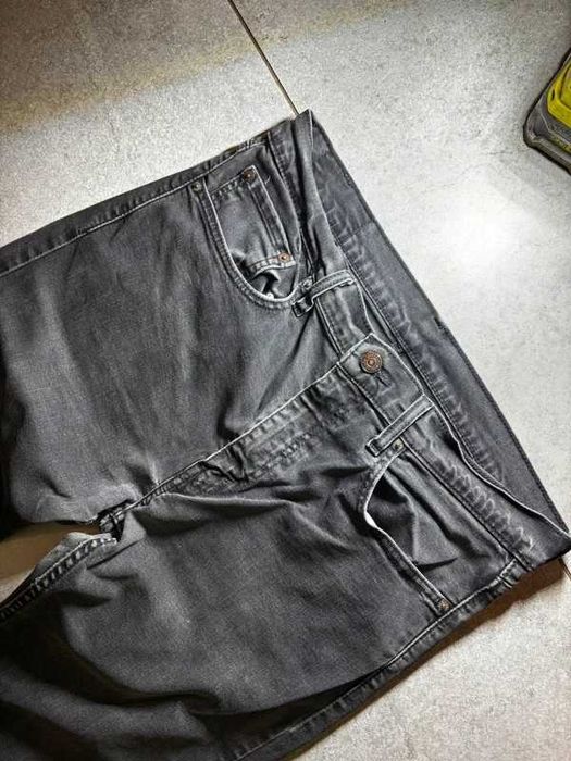Levi’s 512 Spodnie Jeans W34 L34 Czarne Slim Fit