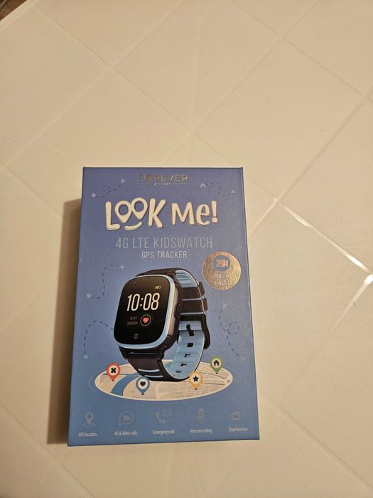 Zegarek dla dziecka Smartwatch FOREVER Look Me KW-500 niebieski