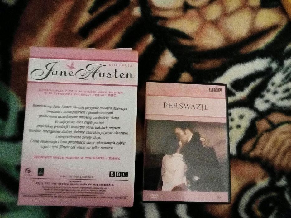 Kolekcja filmów DVD Jane Austen