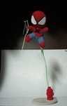 Homem aranha em crochê