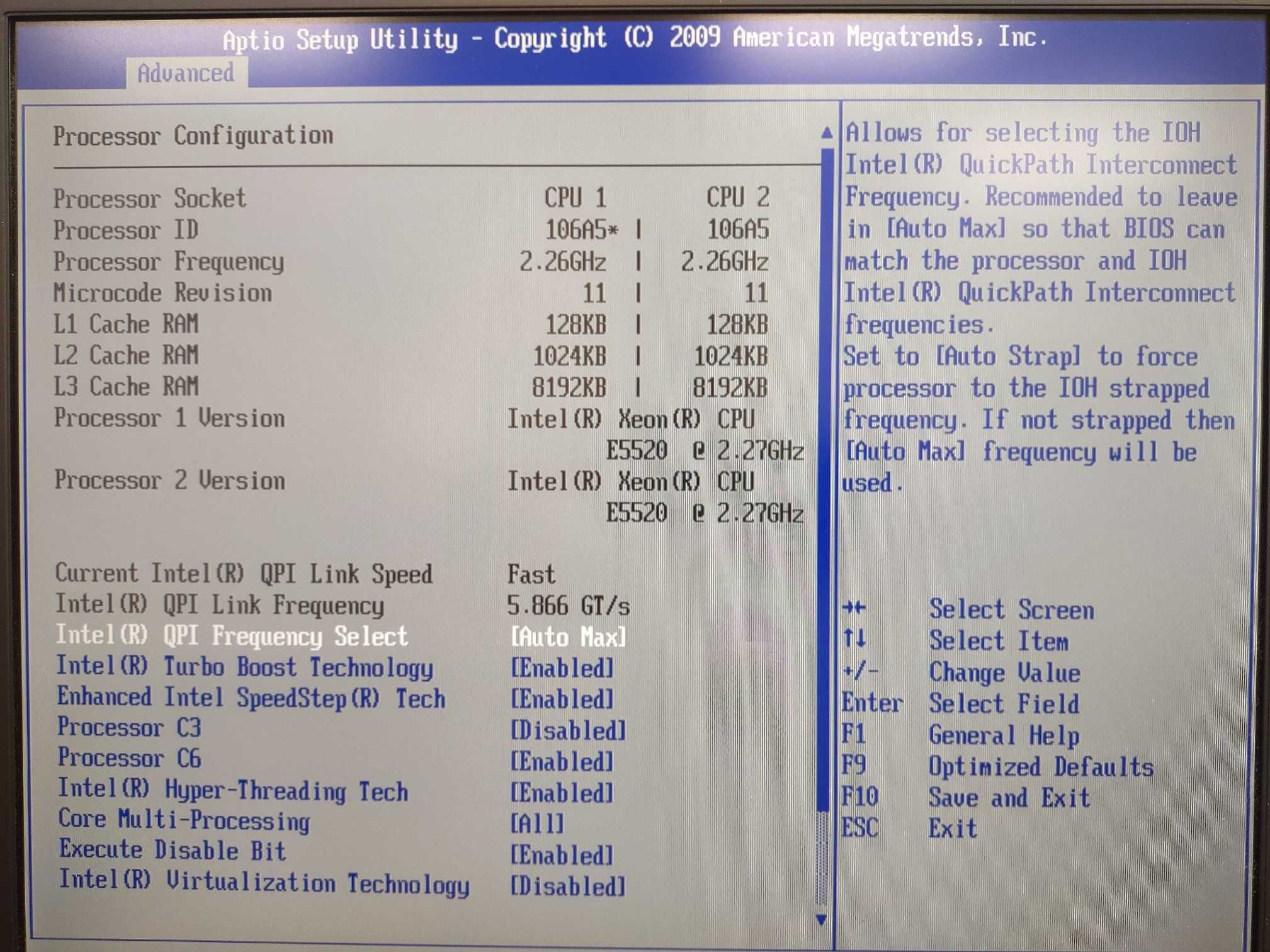 Płyta Intel S5500BC 2xXeon E5620 32GB DDR3