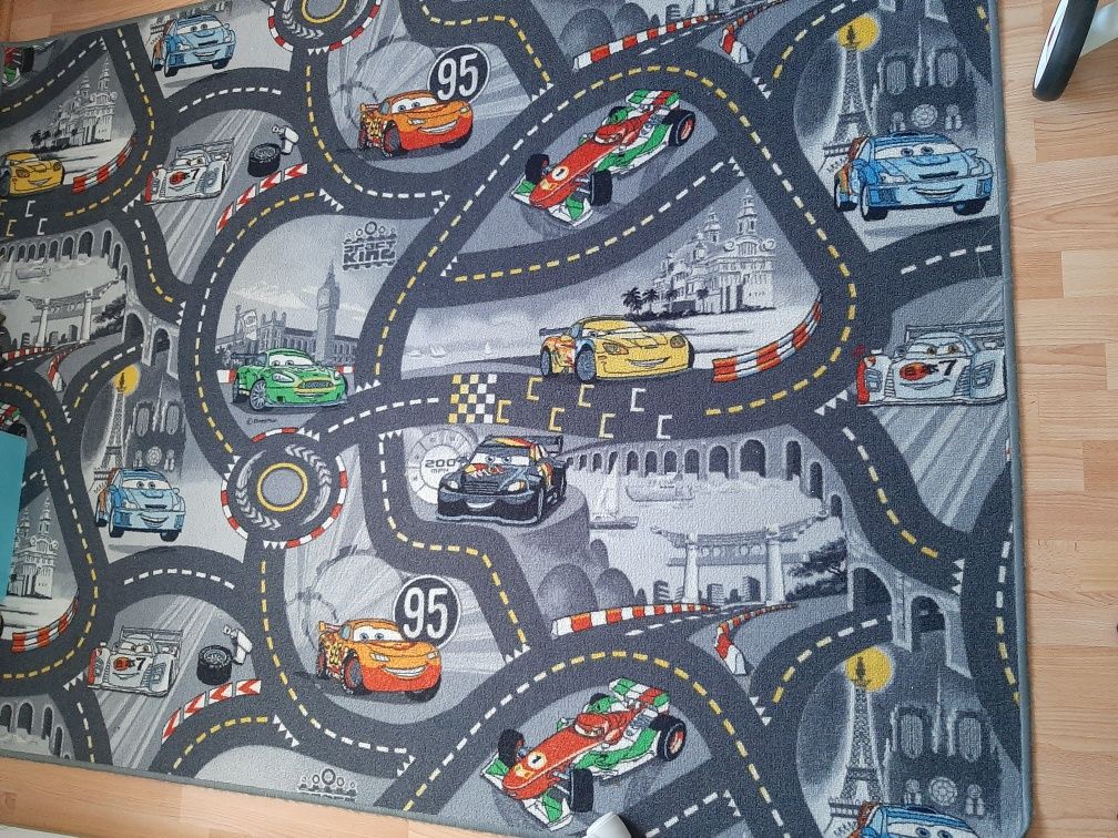 Dywan auta cars 150x200 Disney