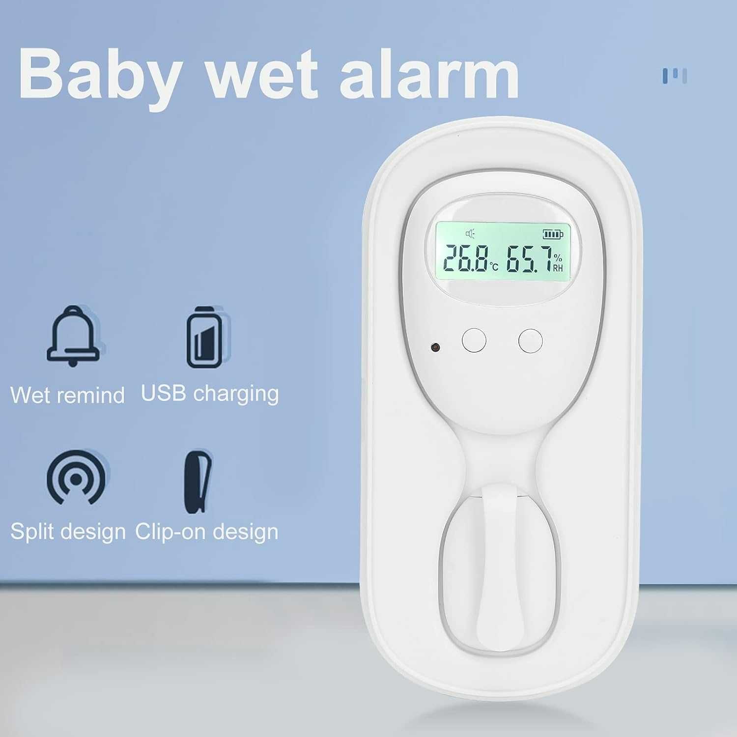 Alarm do nocnego moczenia łóżka uniwersalny