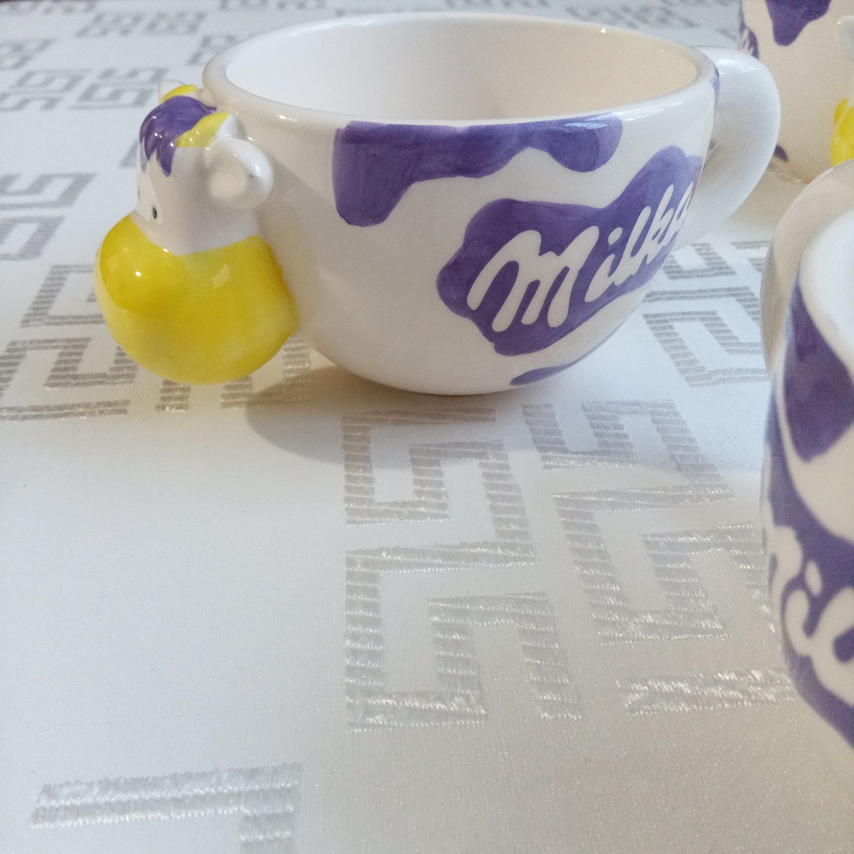 Чашка Milka | Мілка керамічна дизайнерська у вигляді корівки