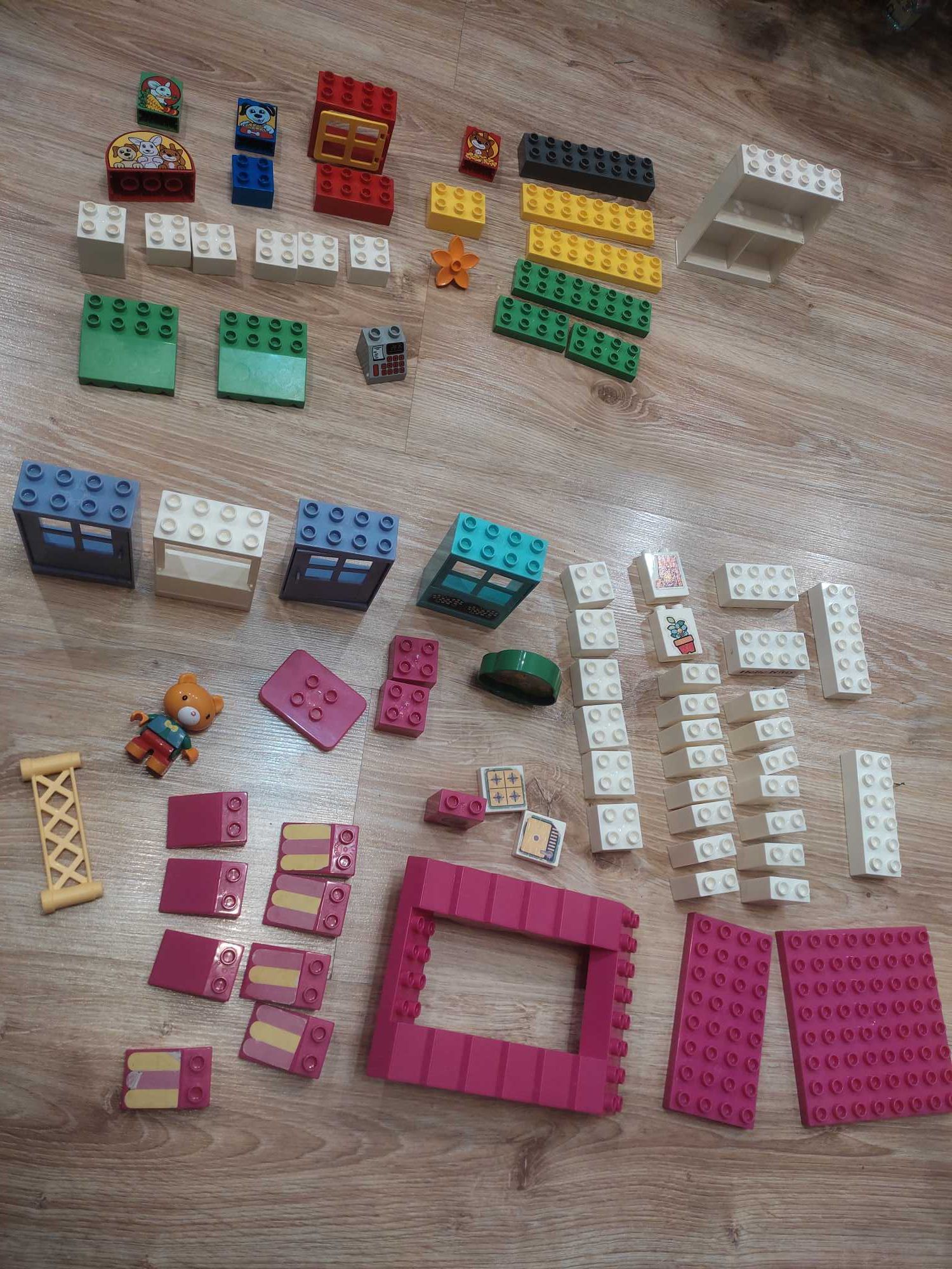 Mix klocków LEGO Duplo i UNICO