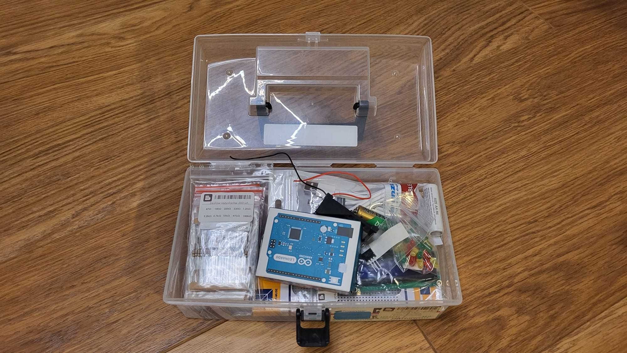StarterKit + Box Elektro Przewodnik z Arduino Leonardo