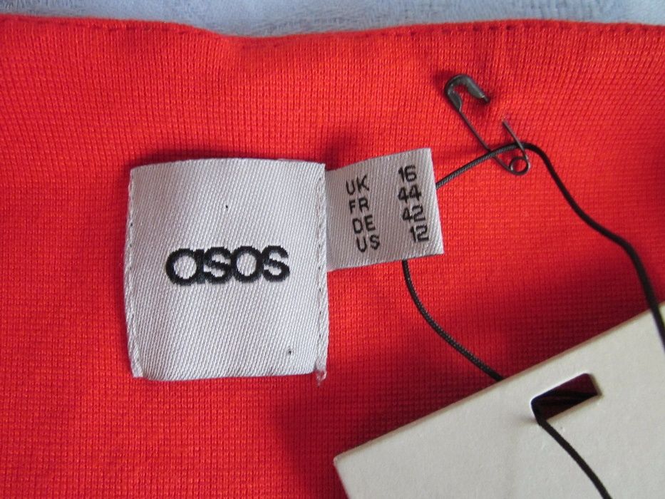 Asos czerwona sukienka L XL