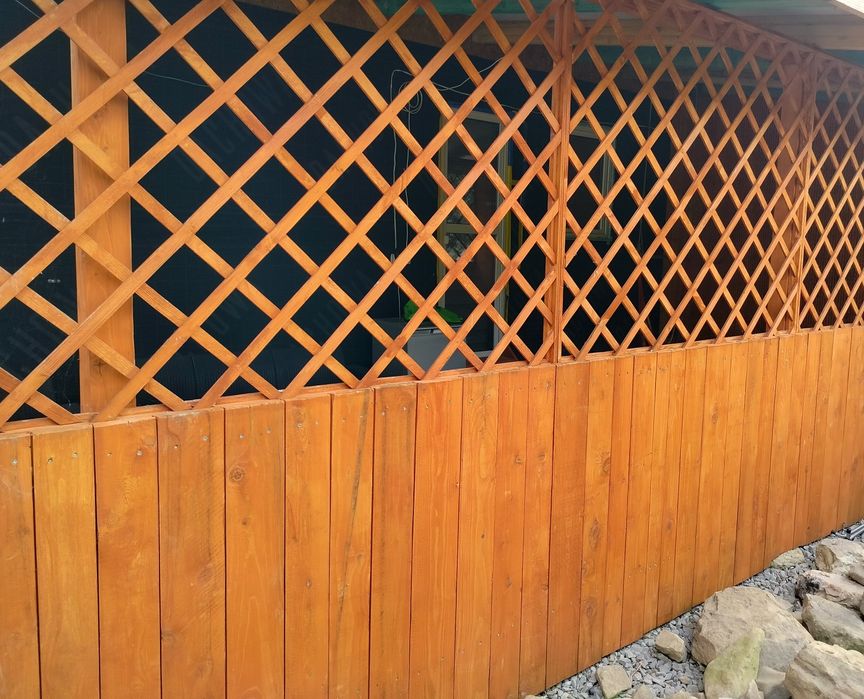 Płoty kartkowe, panelowe, szczelne, kratki, skrzynie donice na wymiar