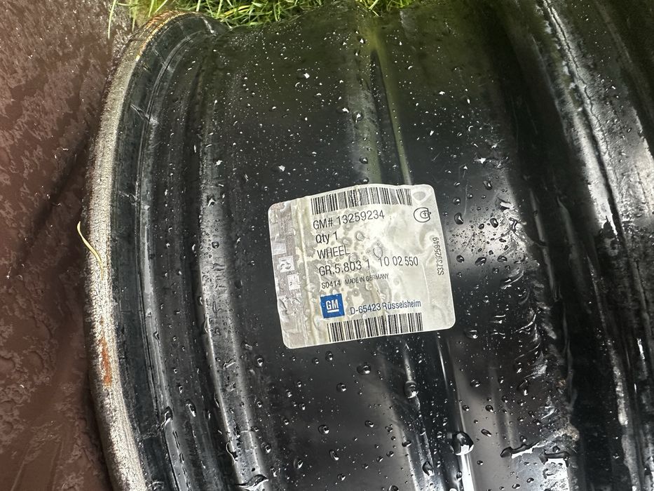 Felgi stalowe opel astra J 5x105 oryginalne GM