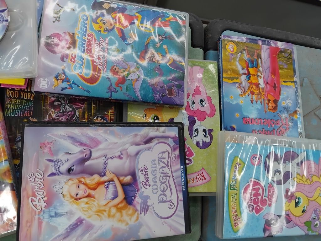Płyty DVD bajki różne