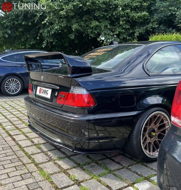 BMW E46 Tylny Spoiler Na Klapę GT Class Spoiler Czarny Połysk